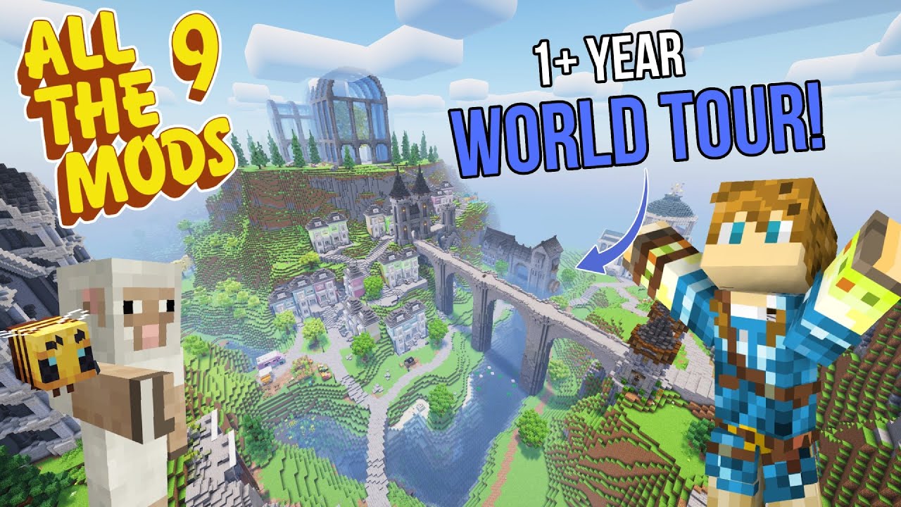 We Spent 1+ YEARS in All The Mods 9!  ◽️ Finale [World Tour]