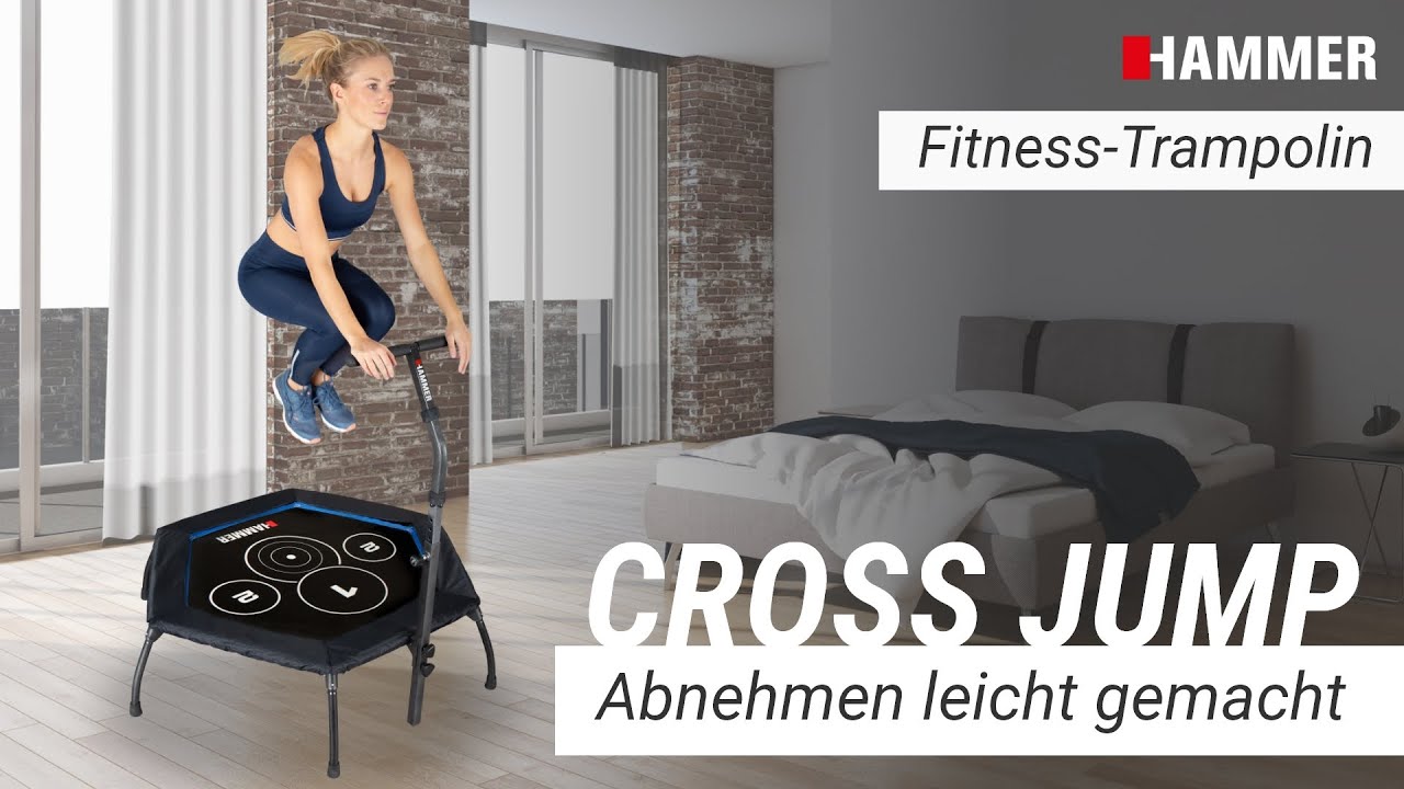 HAMMER Fitness-Trampolin Cross Jump