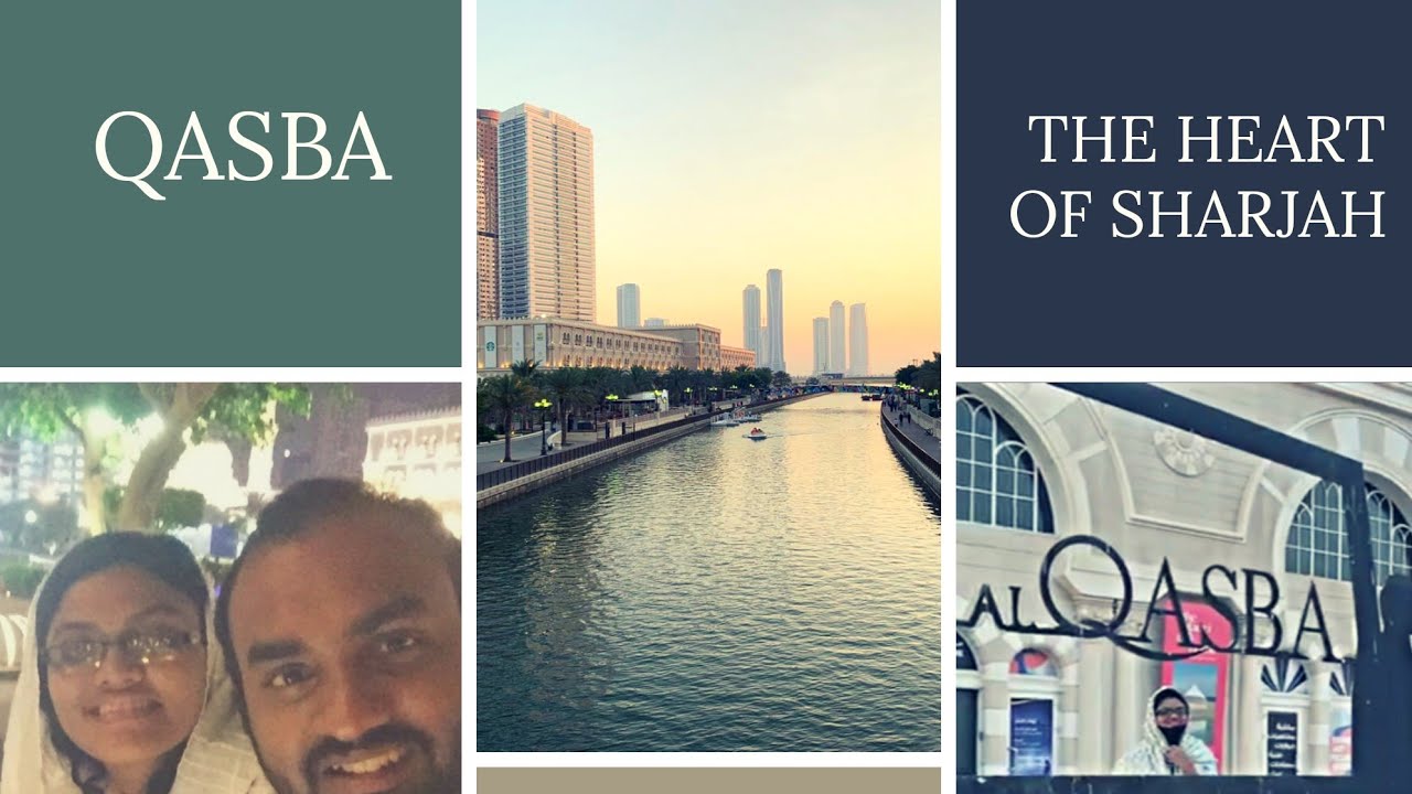 Al Qasba Sharjah||Heart of Sharjah||Eveningvlog|highly recommended||Qasba||sharjah، الشارقةEp-56