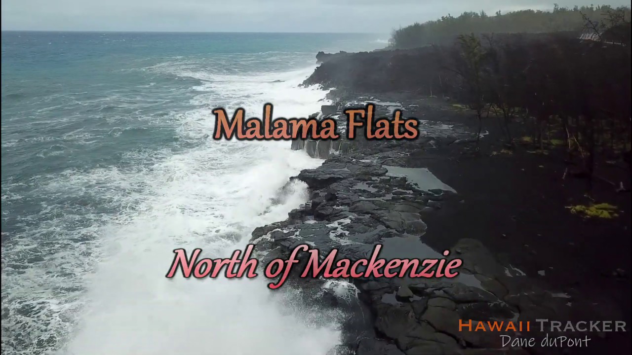 Storm Swell at Pohoiki and Malama Flats, Remnants of ex-Hurricane Barbara (7.8.19)