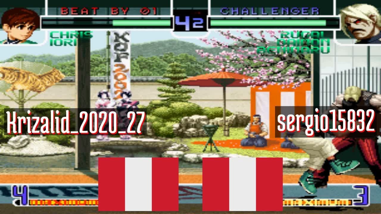 FT5 @kf2k2pls: Krizalid_2020_27 (PE) vs sergio15832 (PE) [KOF 2002 Plus kf2k2 Fightcade] Mar 26