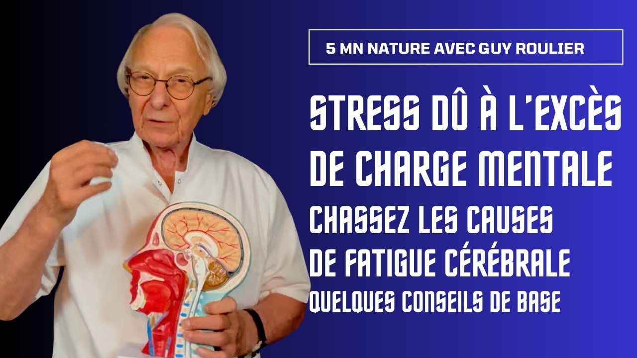 Vidéo Stressé(e) ?  Allégez votre charge mentale naturellement par Guy Roulier