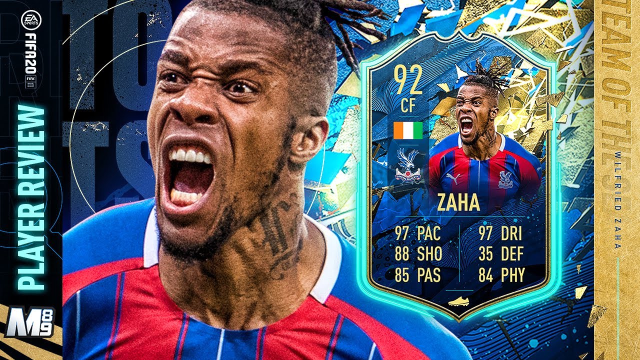 TOTS ZAHA PLAYER REVIEW | 92 TOTS ZAHA REVIEW | FIFA 20 Ultimate Team