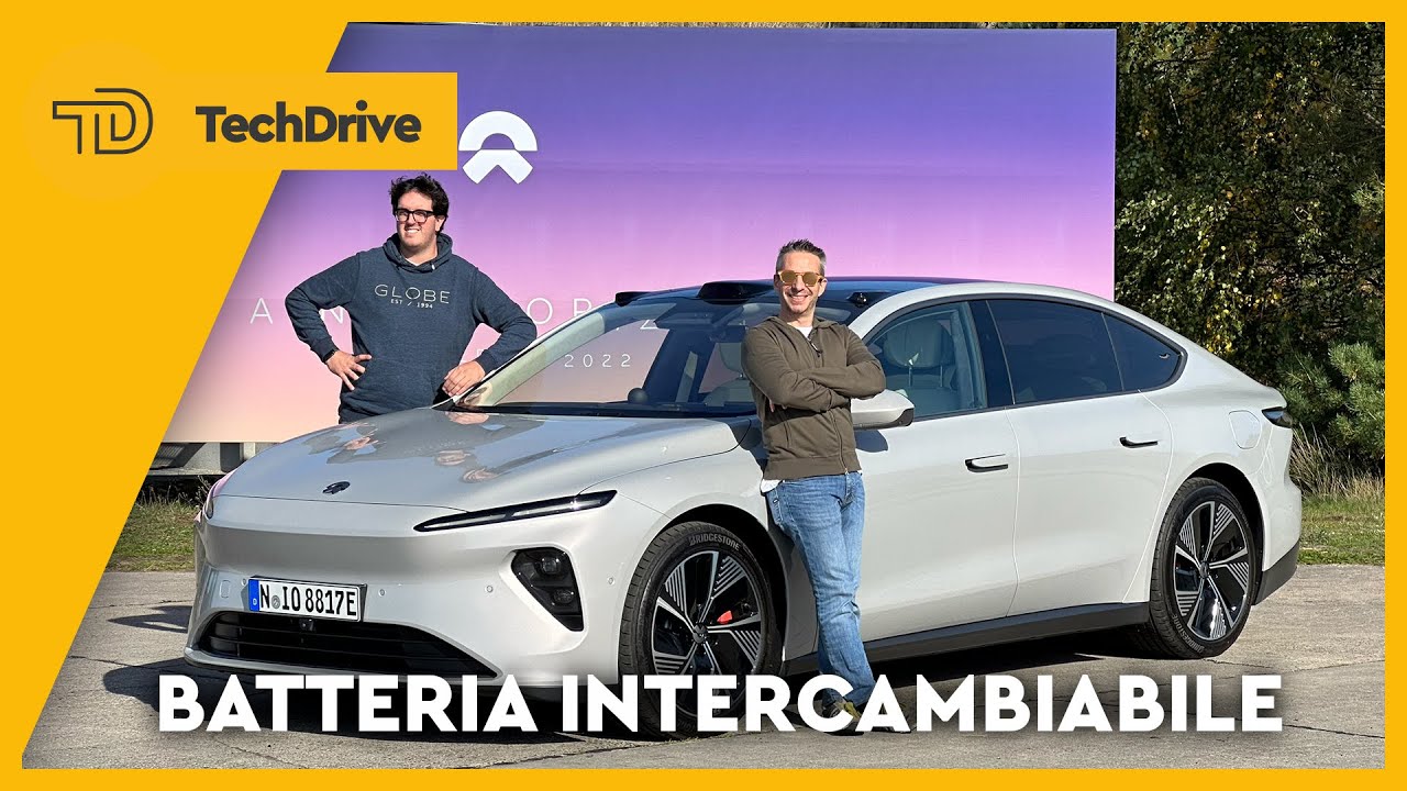 TESLA KILLER con BATTERIE INTERCAMBIABILI. NIO ET7 Test drive, autonomia, specifiche