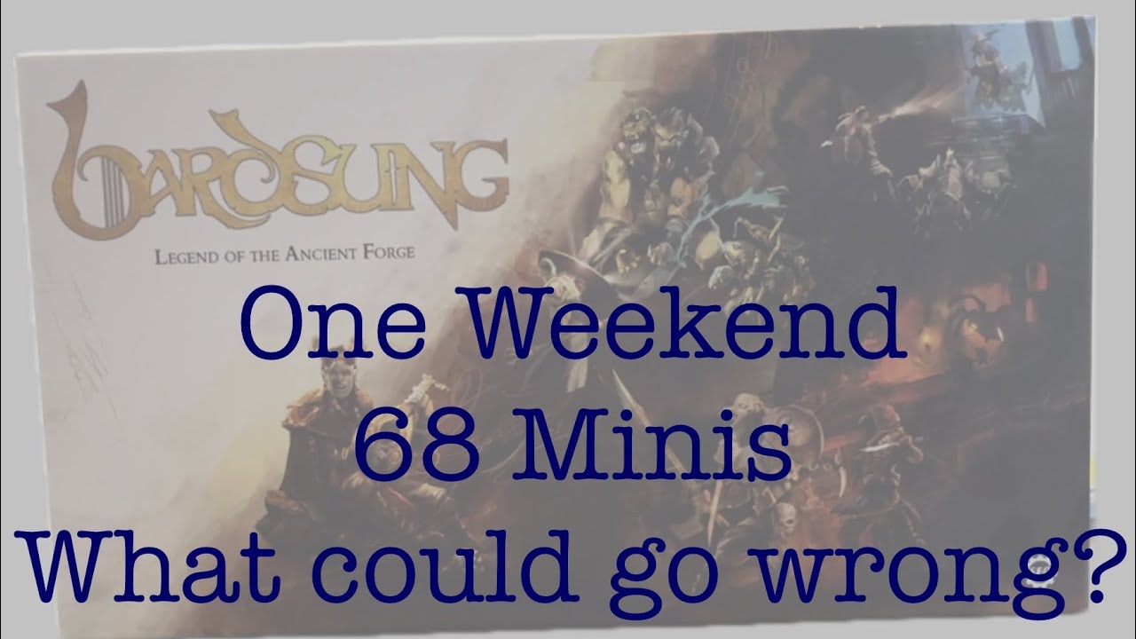 Bardsung in a Weekend Challenge
