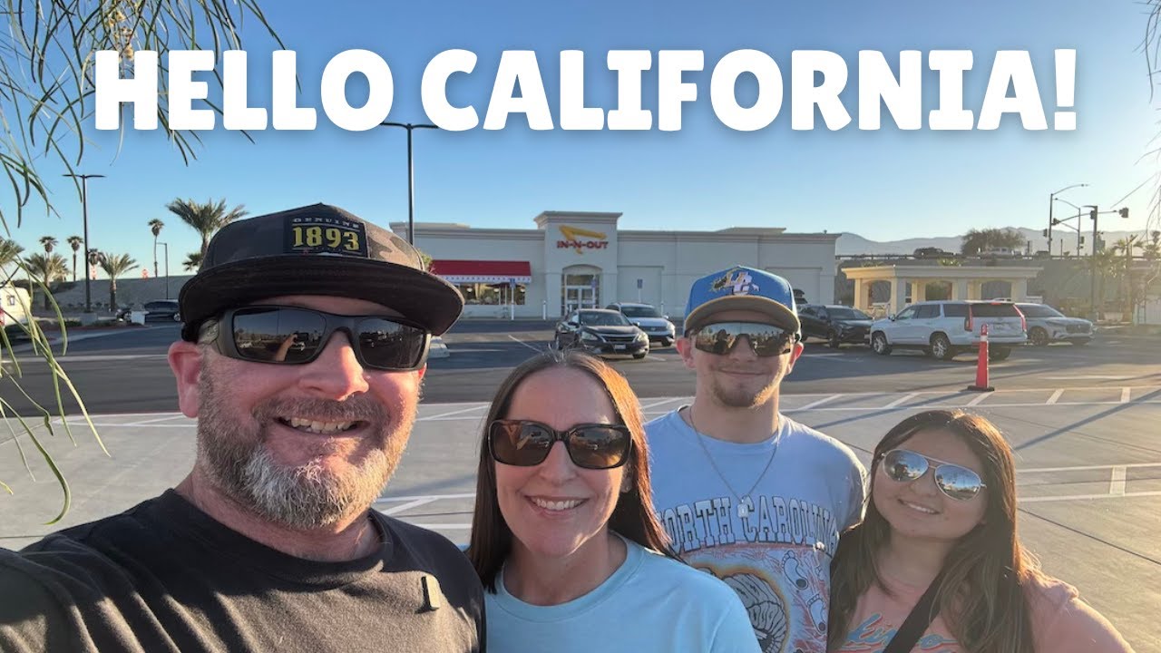 RV Road Trip to California Continues! Tuscon, Coachella & In-n-Out (Part 2)