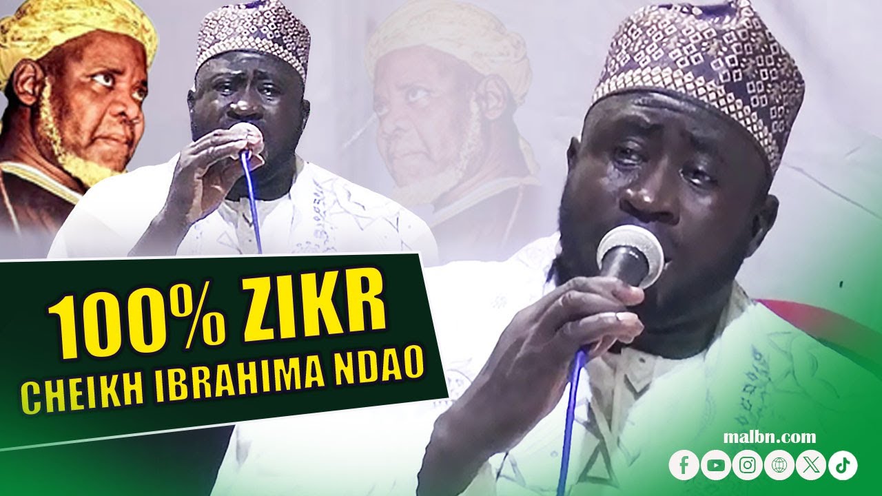 🔴 100% Zikr avec Cheikh Ibrahim Ndao Zakir #Mbayelaar2024