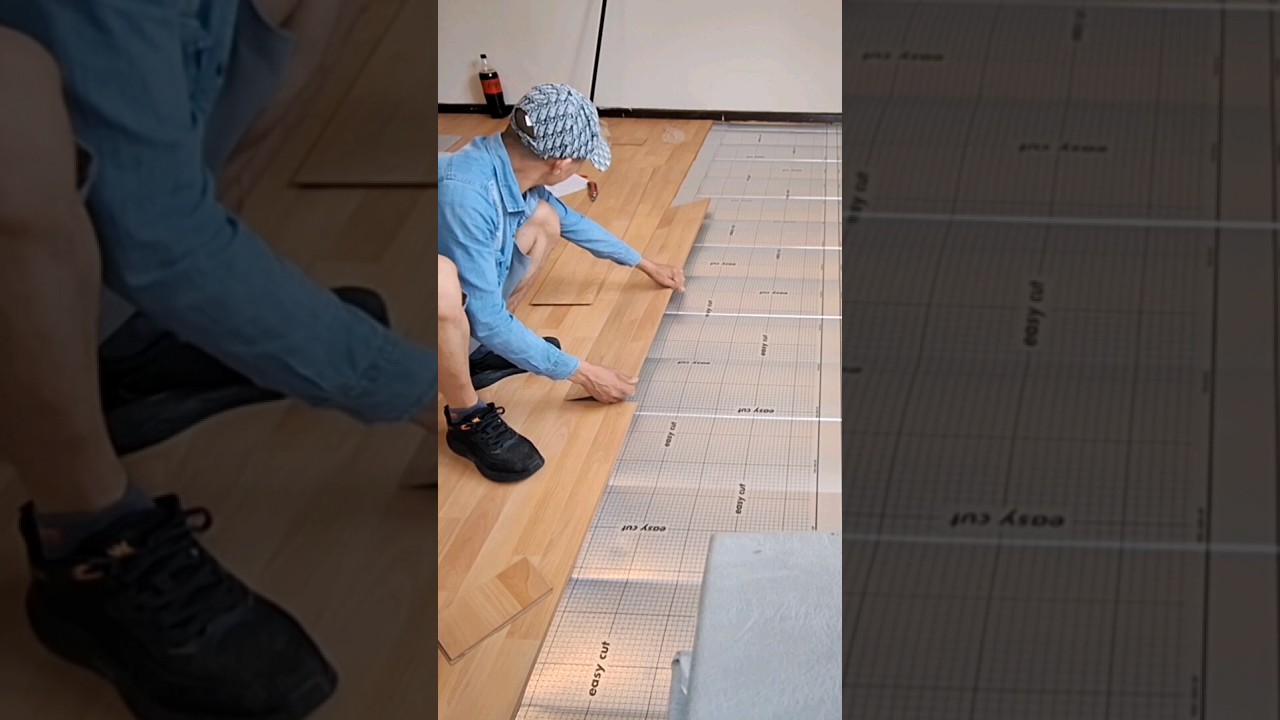How to Install Laminate Flooring for beginners #decorate #diy
