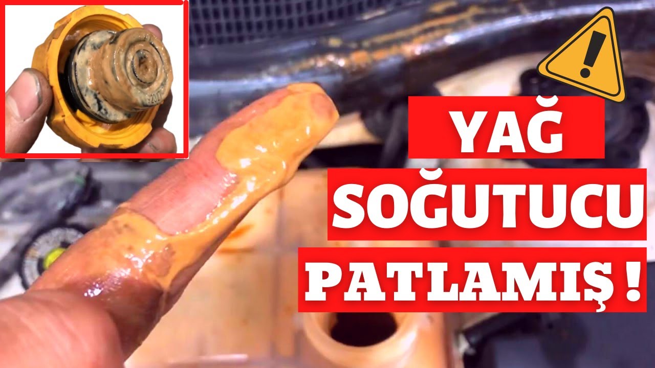 OPEL ASTRA YAĞ SOĞUTUCU ARIZASI || Yağ Soğutucu Arızası Nasıl Anlaşılır ? YAĞ SOĞUTUCU PATLAMASI