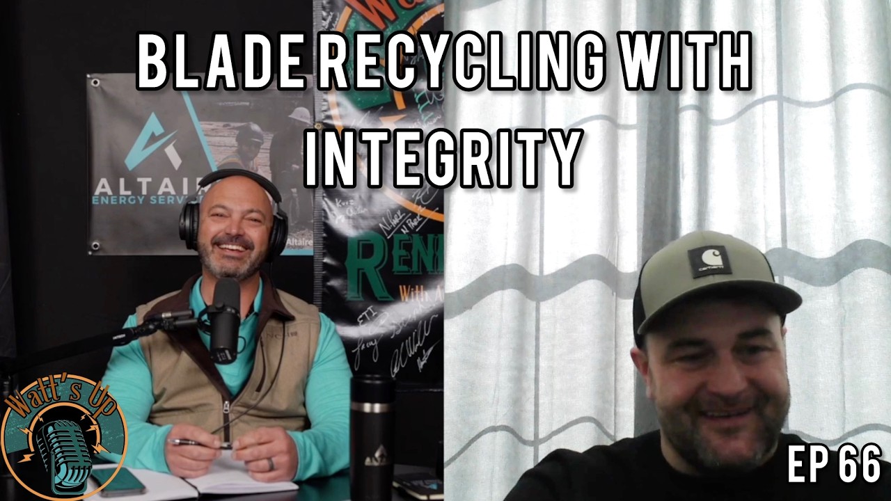 EP 66 - Jeremy Norris | Wind Power Solutions | Blade Recycling With Integrity