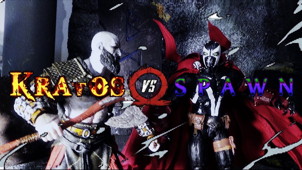 Kratos VS Spawn Extended Edition  - God of War Rises PART 2