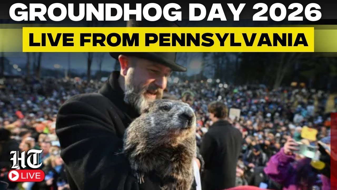 Watch Live | Groundhog Day 2026 | Punxsutawney Phil makes his winter prediction | US News