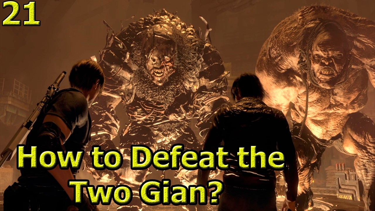 Resident Evil 4 remake — How to Defeat the Two Giant Bosses