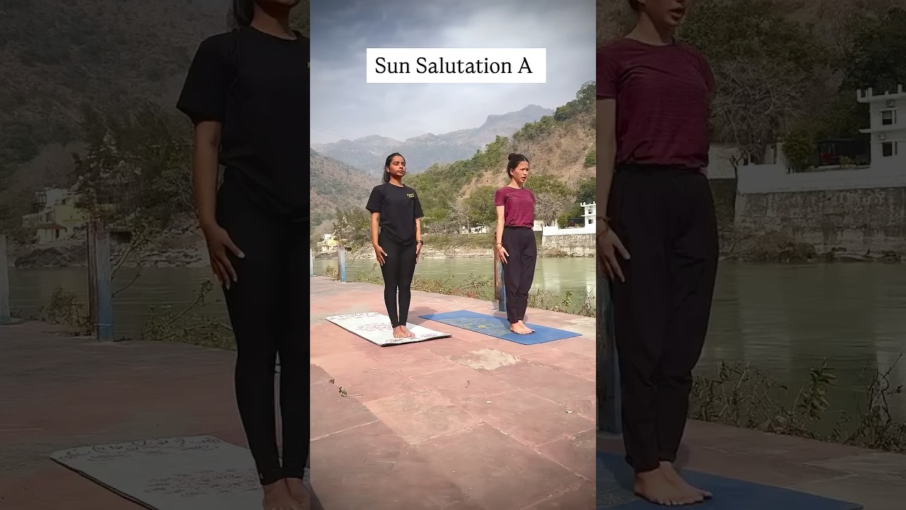 how to do sun salutation #yoga #youtubeshorts #sunsalutation #ashtangyog #explore #seo #yogee