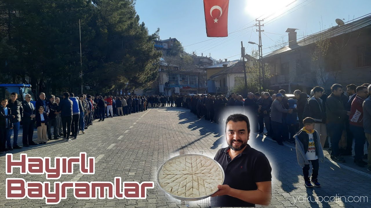 Hayırlı Bayramlar - Dereköy'de Tüm Köyün Bayramlaşması Adetleri yaşıyoruz.