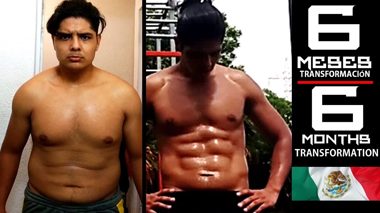 Mi transformación en 6 meses (Calisthenics) / Amazing 6 months transformation (Calisthenics)
