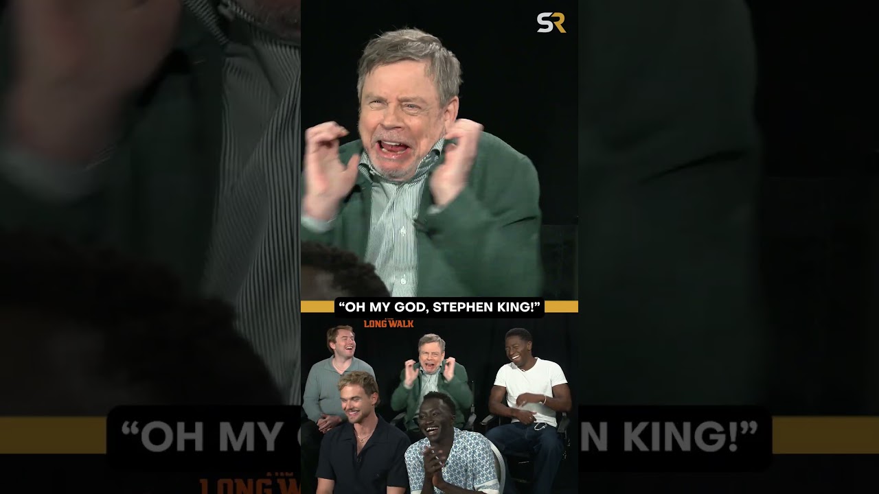 The Long Walk Star Mark Hamill Had A Major Fanboy Moment Meeting Stephen King
