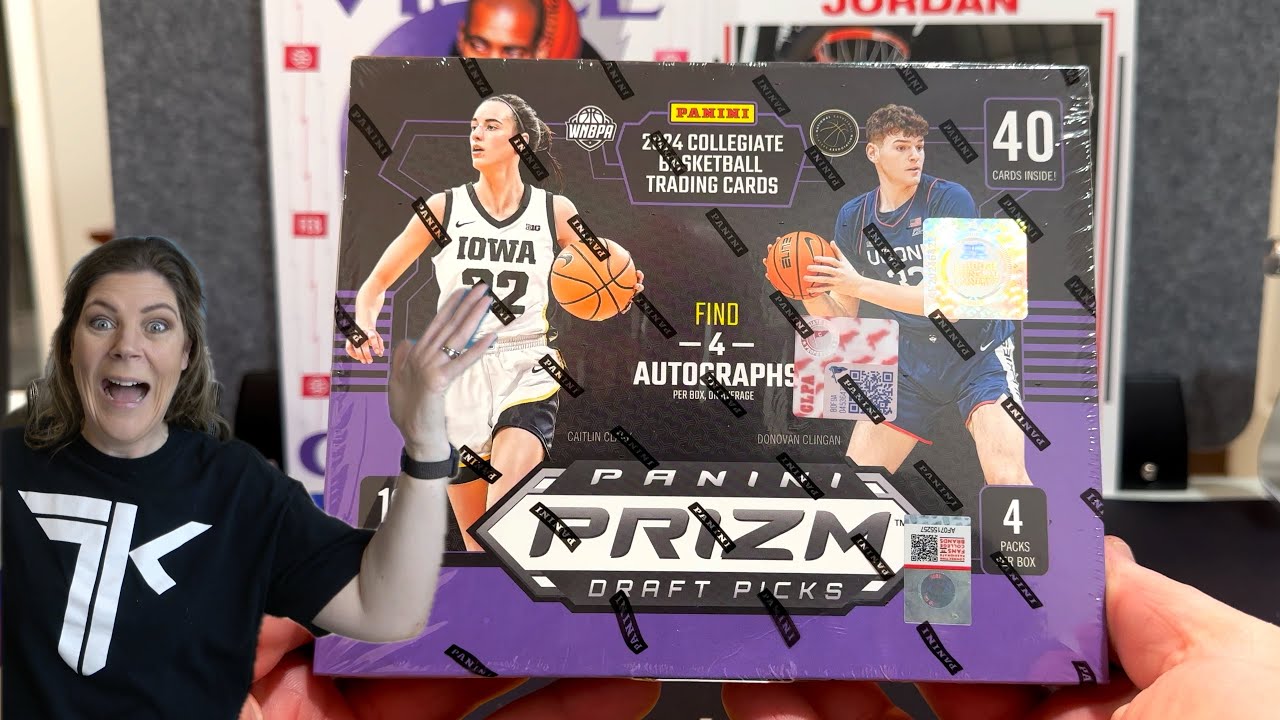 OMG Huge HIT in 2024 Panini Prizm Draft Picks Hobby Box