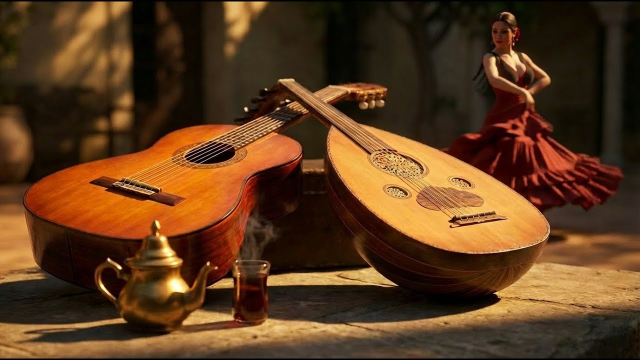 Spanish Guitar & Arabic Oud | Best Relaxing Flamenco Fusion (1 Hour)