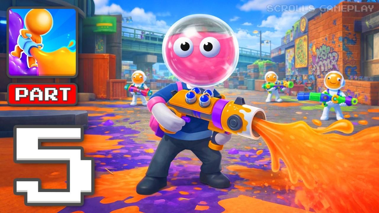 Dye Hard: Color War - Gameplay Walkthrough Part 5 - Color Battle Unleashed 🎨 (iOS, Android)