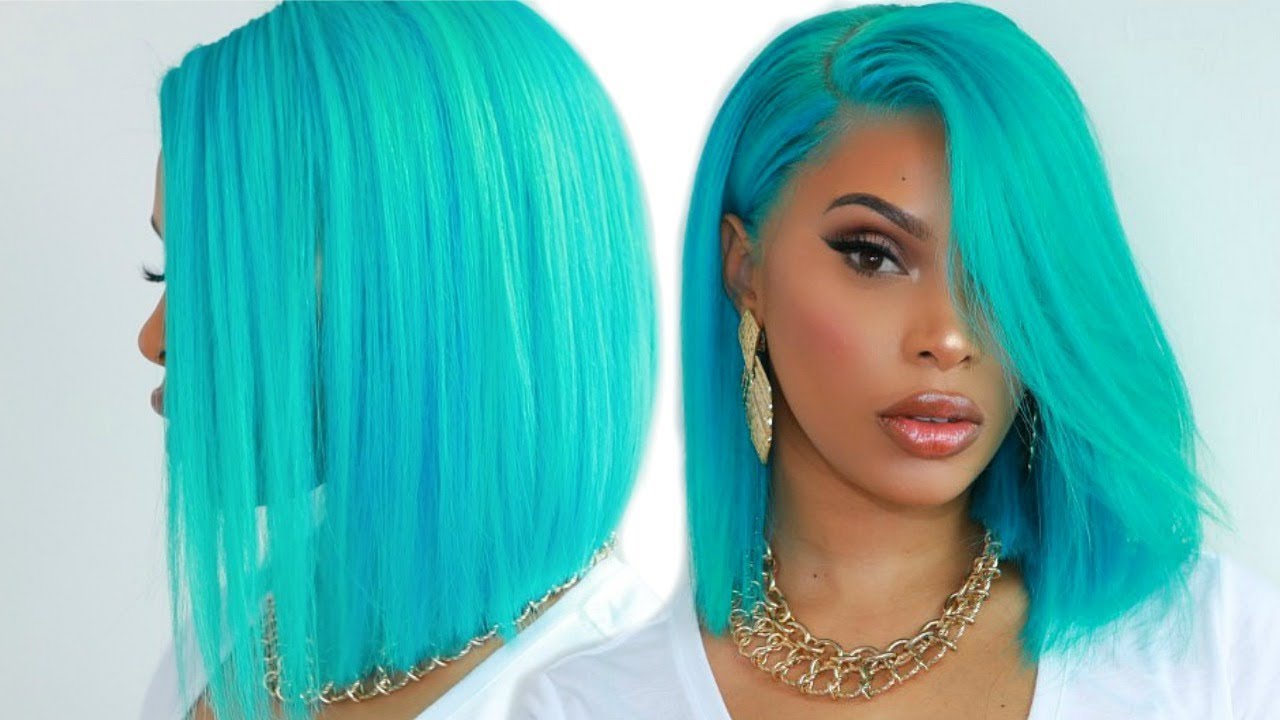 LET 'S MAKE A  BOB WIG | TIFFANY BLUE HAIR
