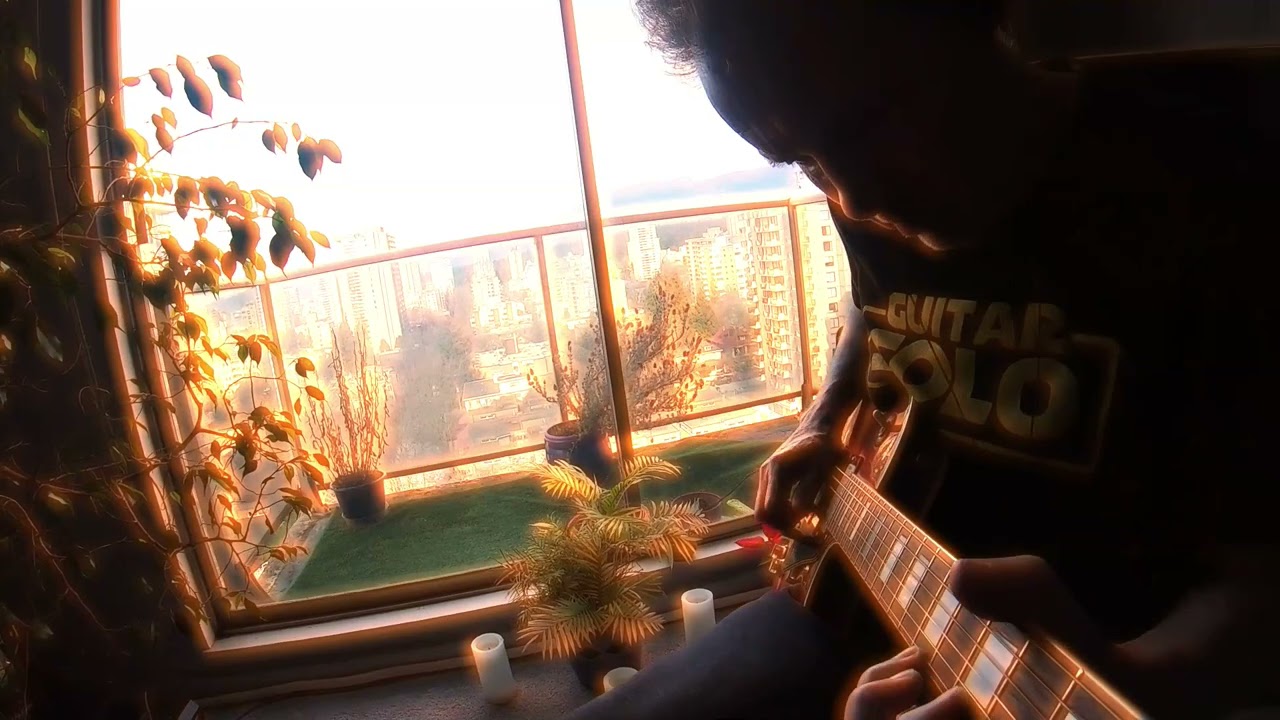 Solar heat - 100 minute ambient jam on my 46 year old fretless Les Paul = Sonic brain massage!
