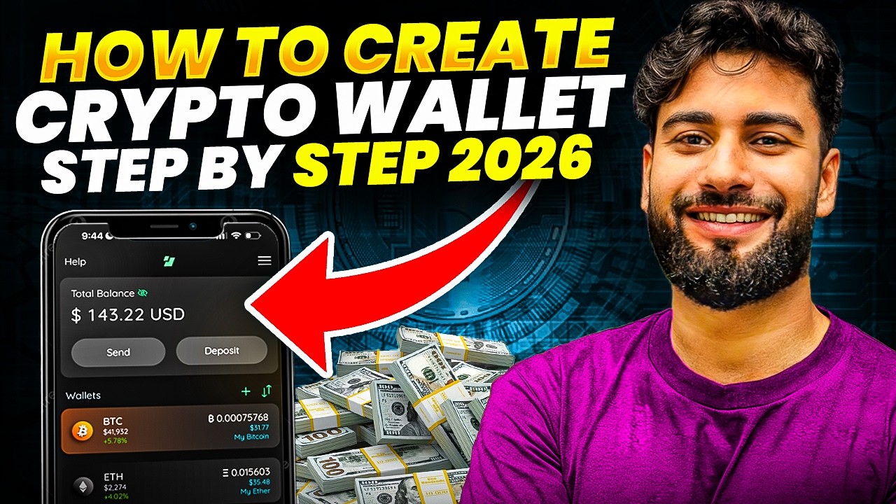 How to Create a Crypto Wallet Step-by-Step (2026 Guide) | Vishal Techzone