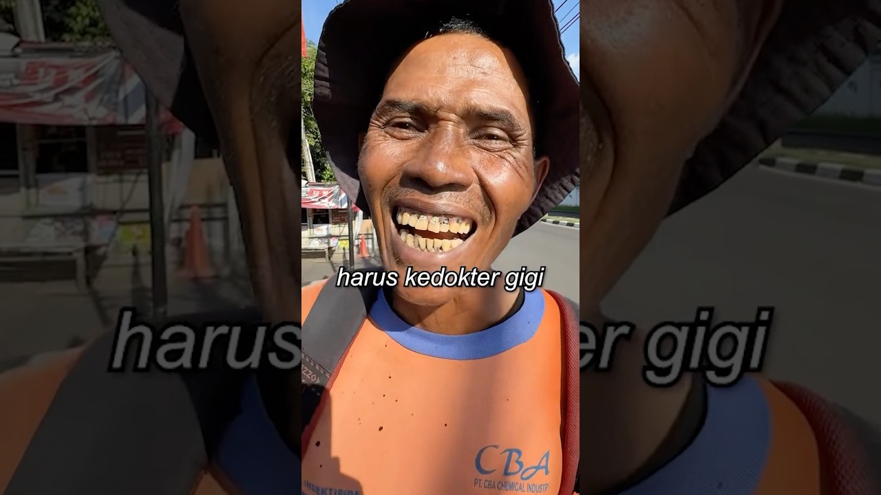 GIGI BAPAK INI TERNYATA BANYAK..😱