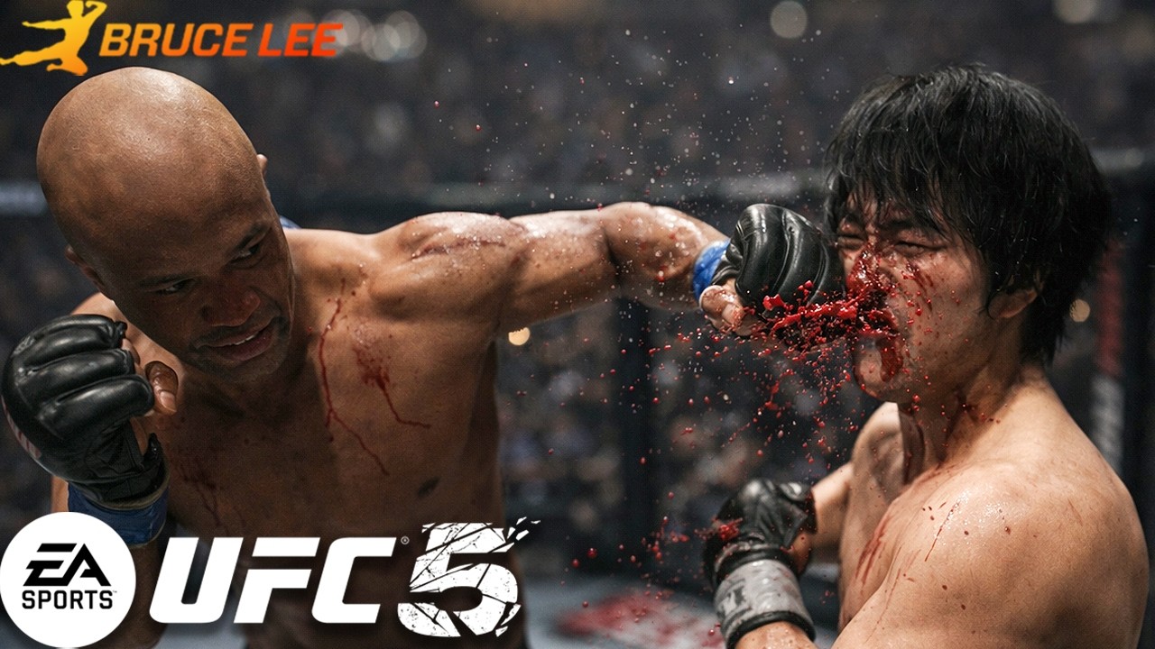 UFC 5 | Брюс Ли против Андерсона Силвы | PS5