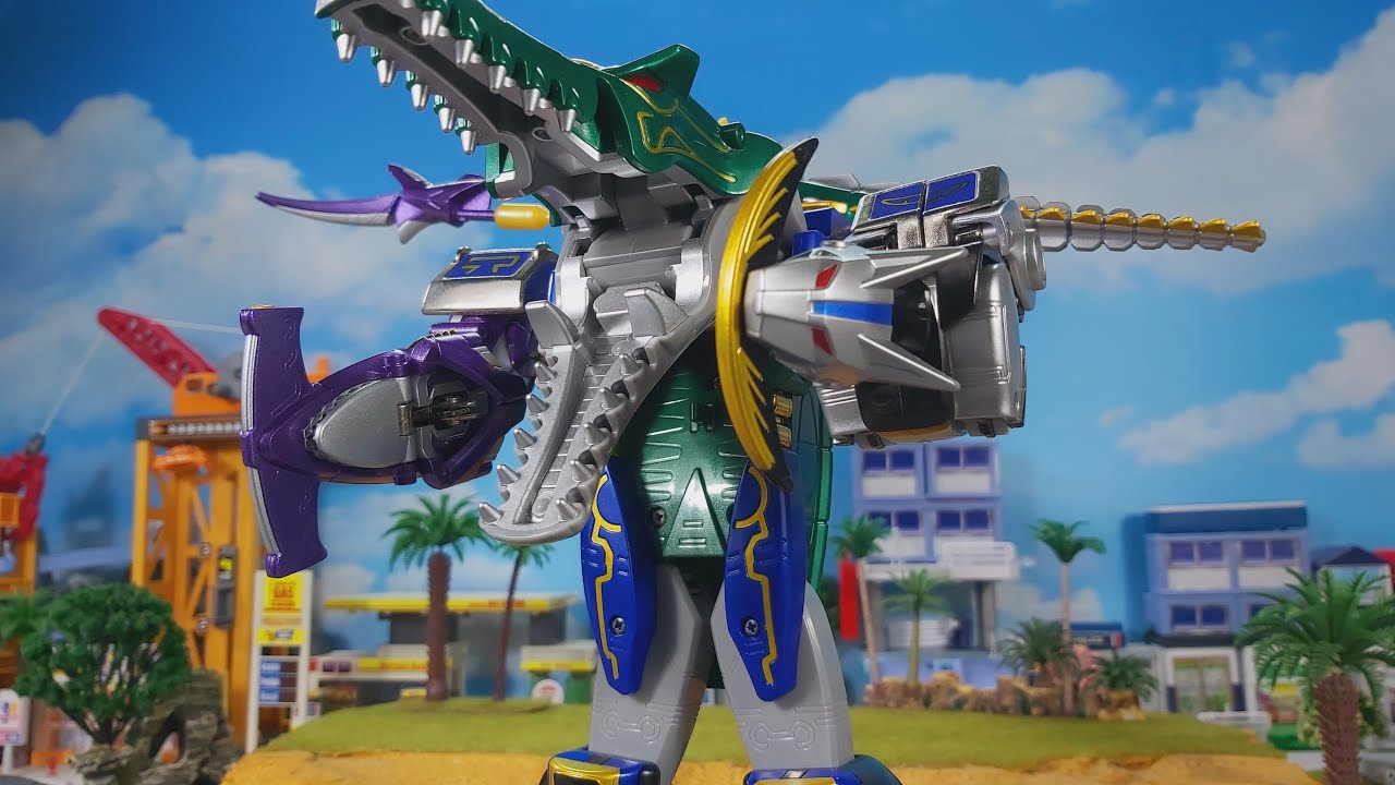百獣合体ガオハンター DX Gao Hunter Stop Motion Combine