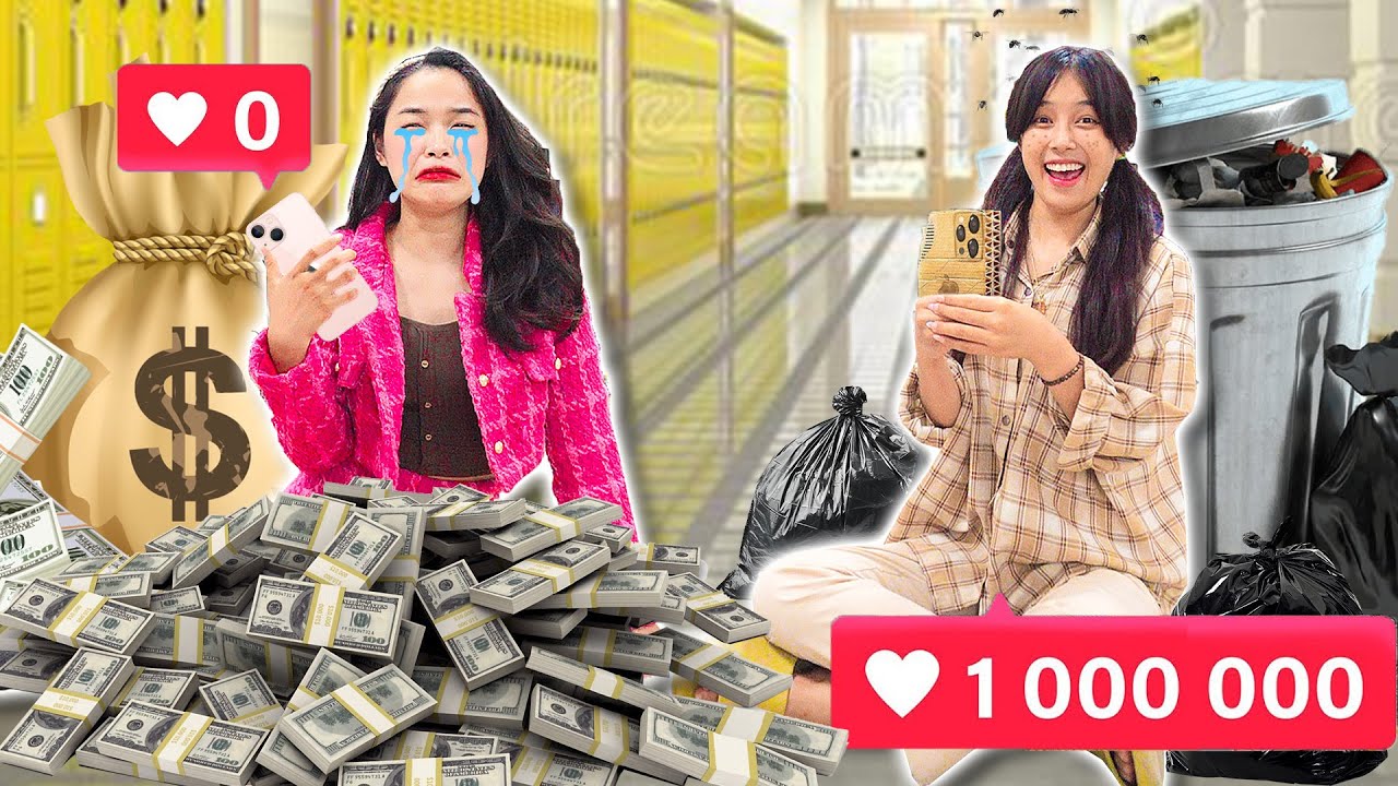 Cô Gái Nghèo Nổi Tiếng và Cô Gái Giàu Ít Nổi