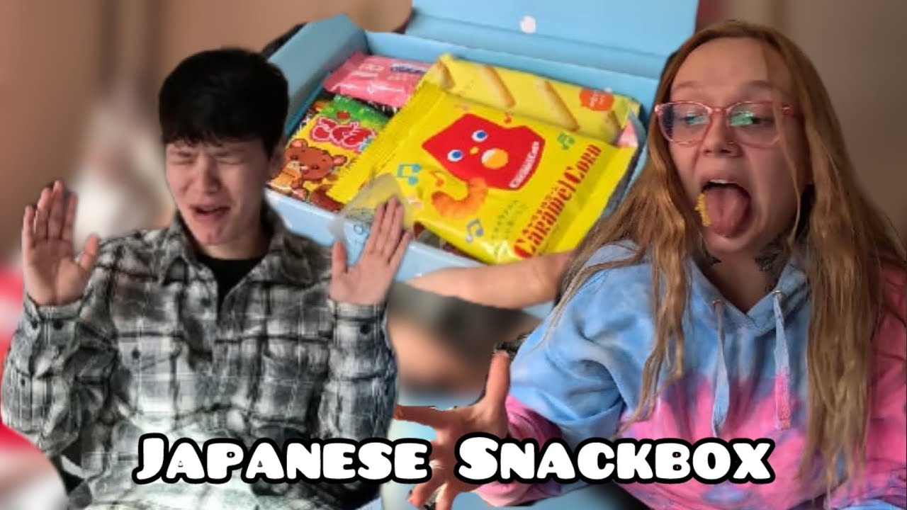 Taste Testing Japanese Snacks | Sakura Snack Box