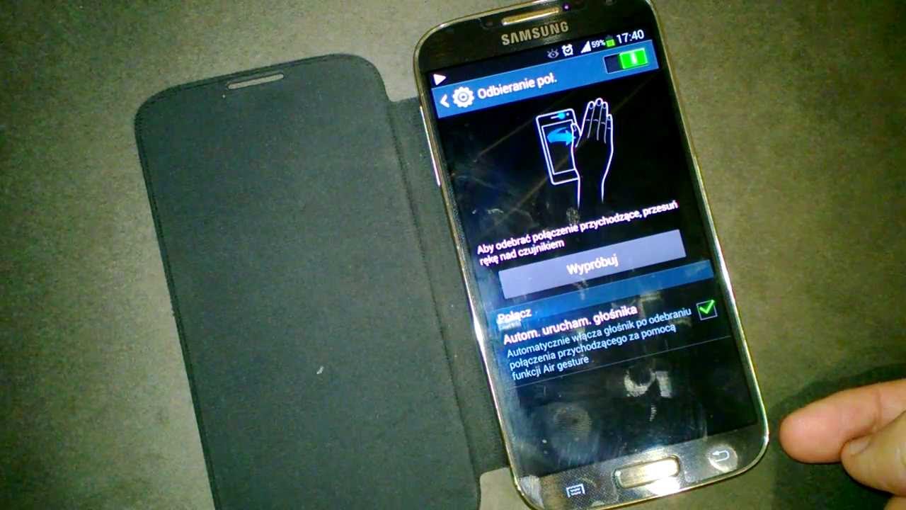 Samsung Galaxy S4 - AIR GESTURE - Sterowanie Ruchem Dłoni | ForumWiedzy