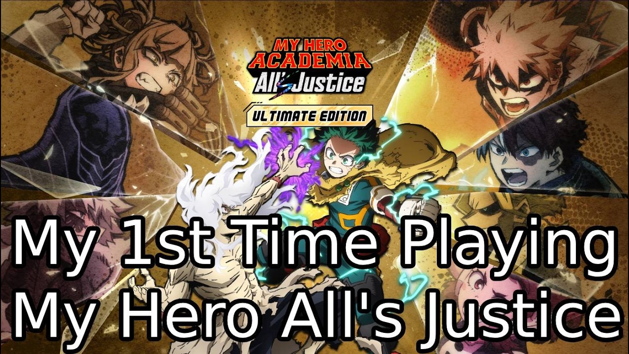 Learning How To Play My Hero All's Justice! Released Today!