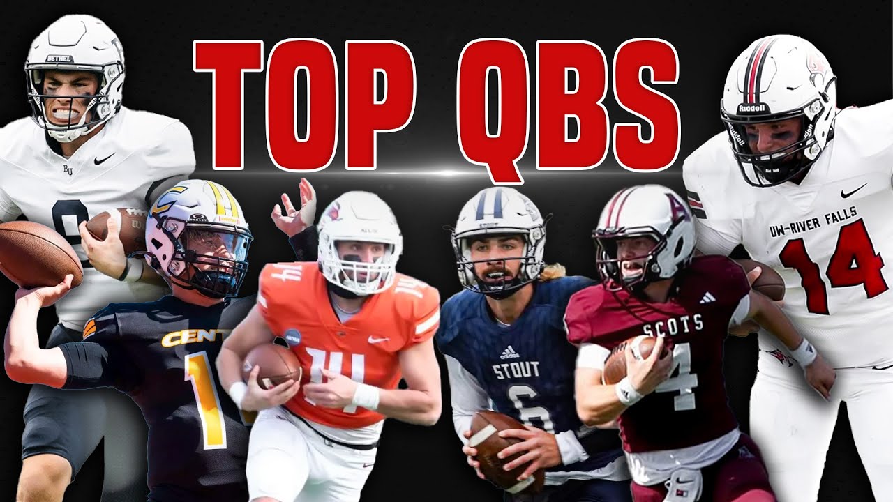 You NEED TO KNOW about these D3 Quarterbacks
