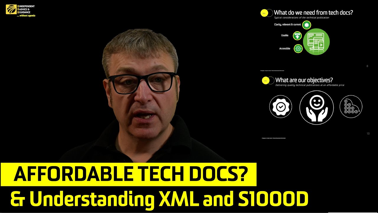 Affordable Technical Documentation and Understanding XML and S1000D