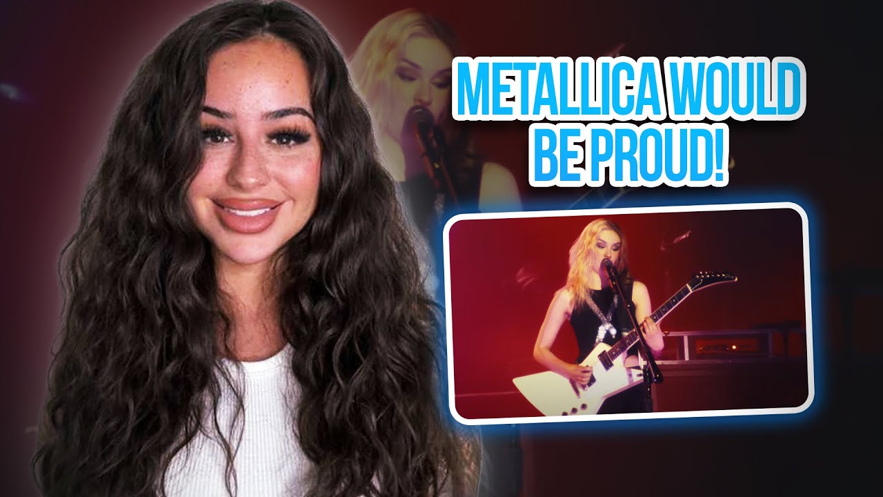 MAKING METALLICA PROUD! Models First Time Reaction to The Warning - Enter Sandman