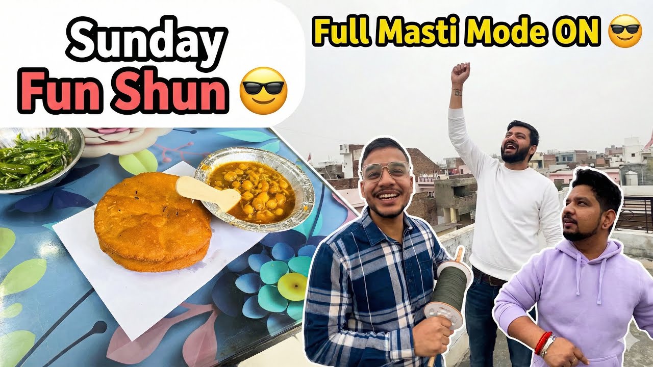 Sunday Fun Shun 😎 | Full Masti Mode O