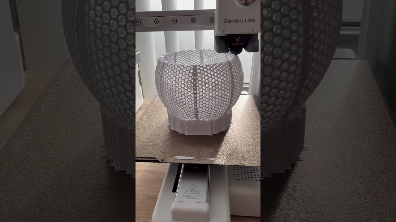 Bambu Lab A1 mini Airless Basketball 3D Print