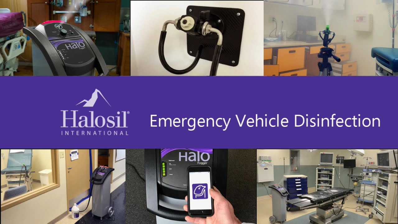 Emergency Vehicle Disinfection with the Halo Disinfection System