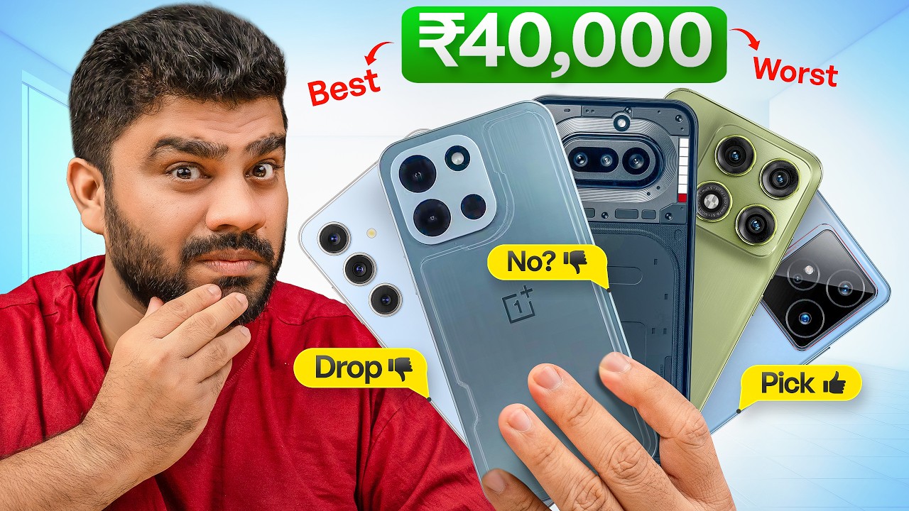 Best Smartphone Under ₹40,000 in India 2026 | Don&rsquo;t Buy Without Watching This