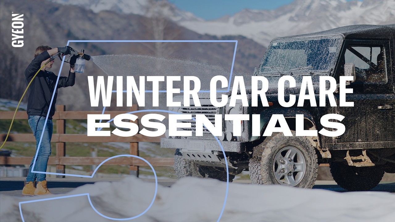 5 winter car care essentials #GYEONeffect