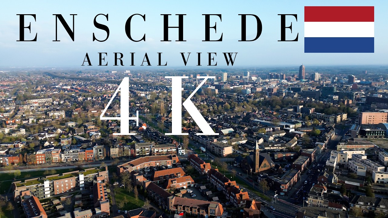 The beauty of Enschede from above