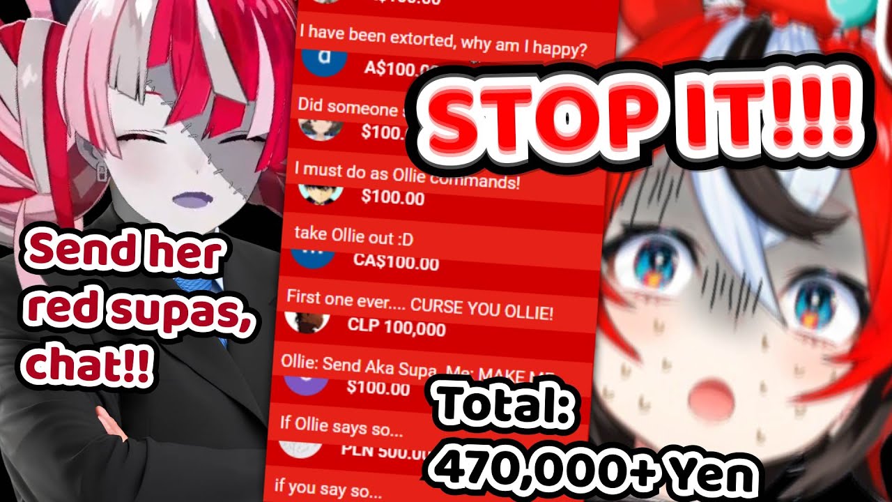 Bae Went Haywire When Ollie Got Her 470,000+ Yen in Red Superchat