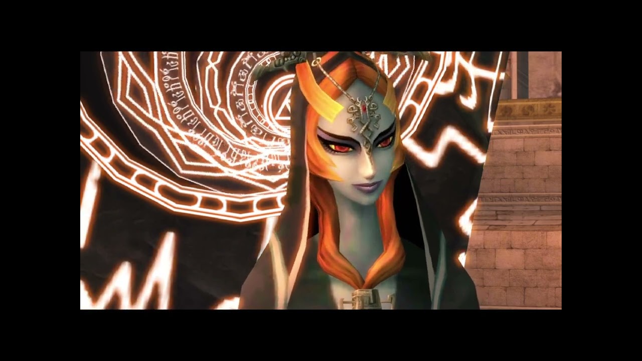 Midna Breaks the Mirror  - Twilight Princess (GameCube)