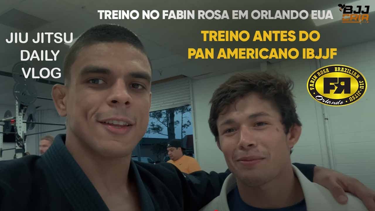 TREINO DE JIU-JITSU PRÉ COMPETIÇÃO PAN IBJJF | Vlog Natan Chueng