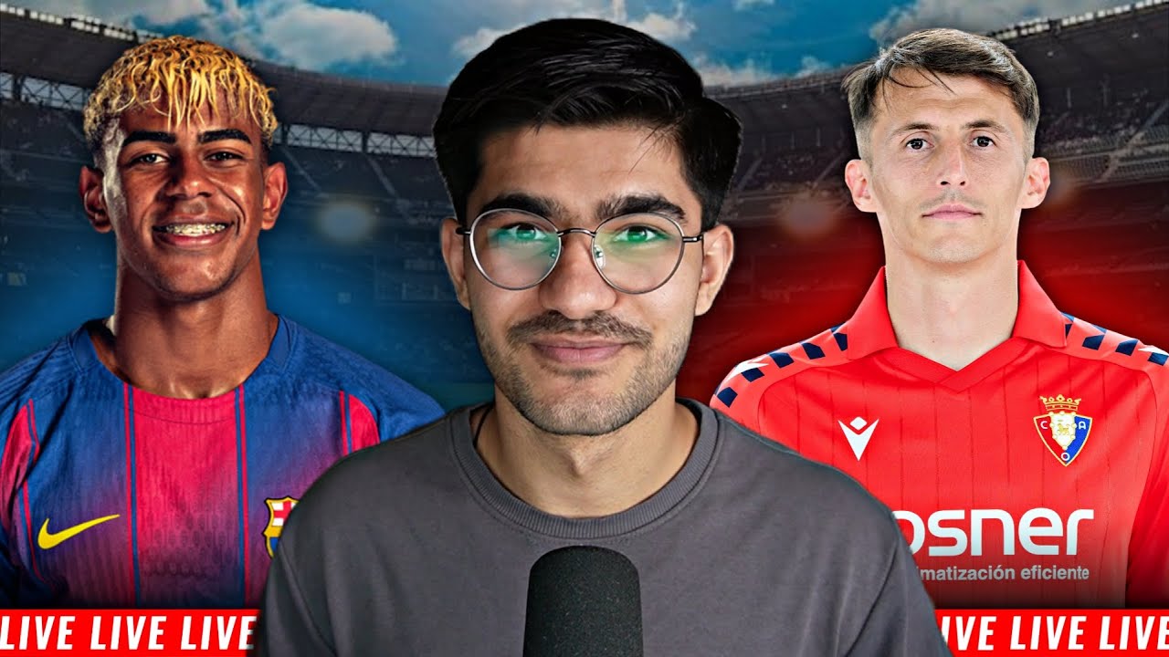 Barcelona vs Osasuna LIVE MATCH REACTION