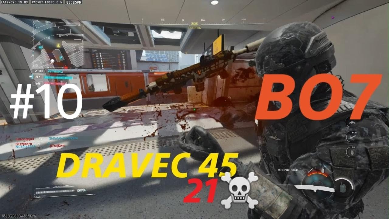 Call of Duty BO7- DRAVEC 45 gameplay on EXPRESS (No Commentary)