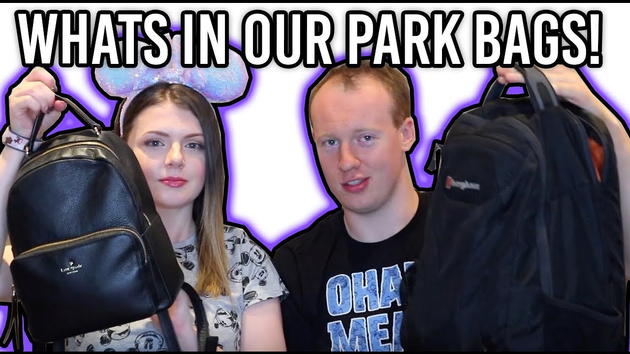 WHAT'S IN OUR PARK BAGS!