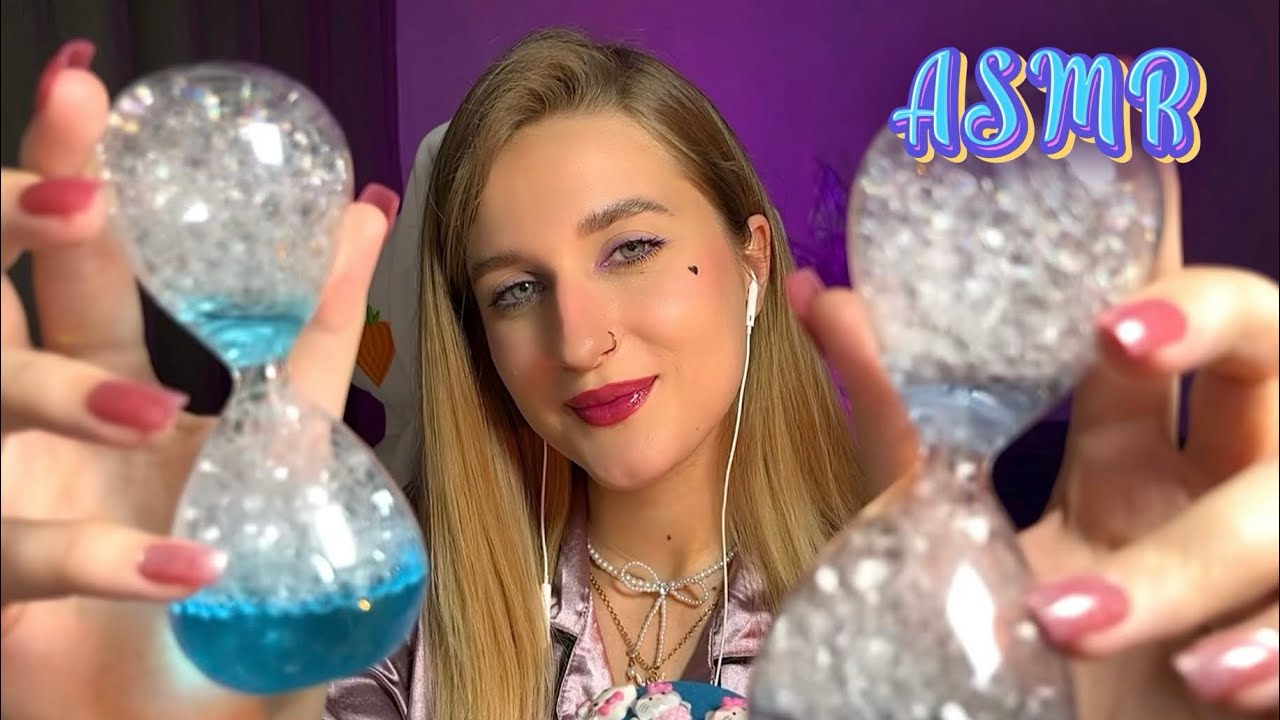 ASMR at night✨🌃Just you and me in silence🙌🏻💤(Plucking, massage, mouth sounds)